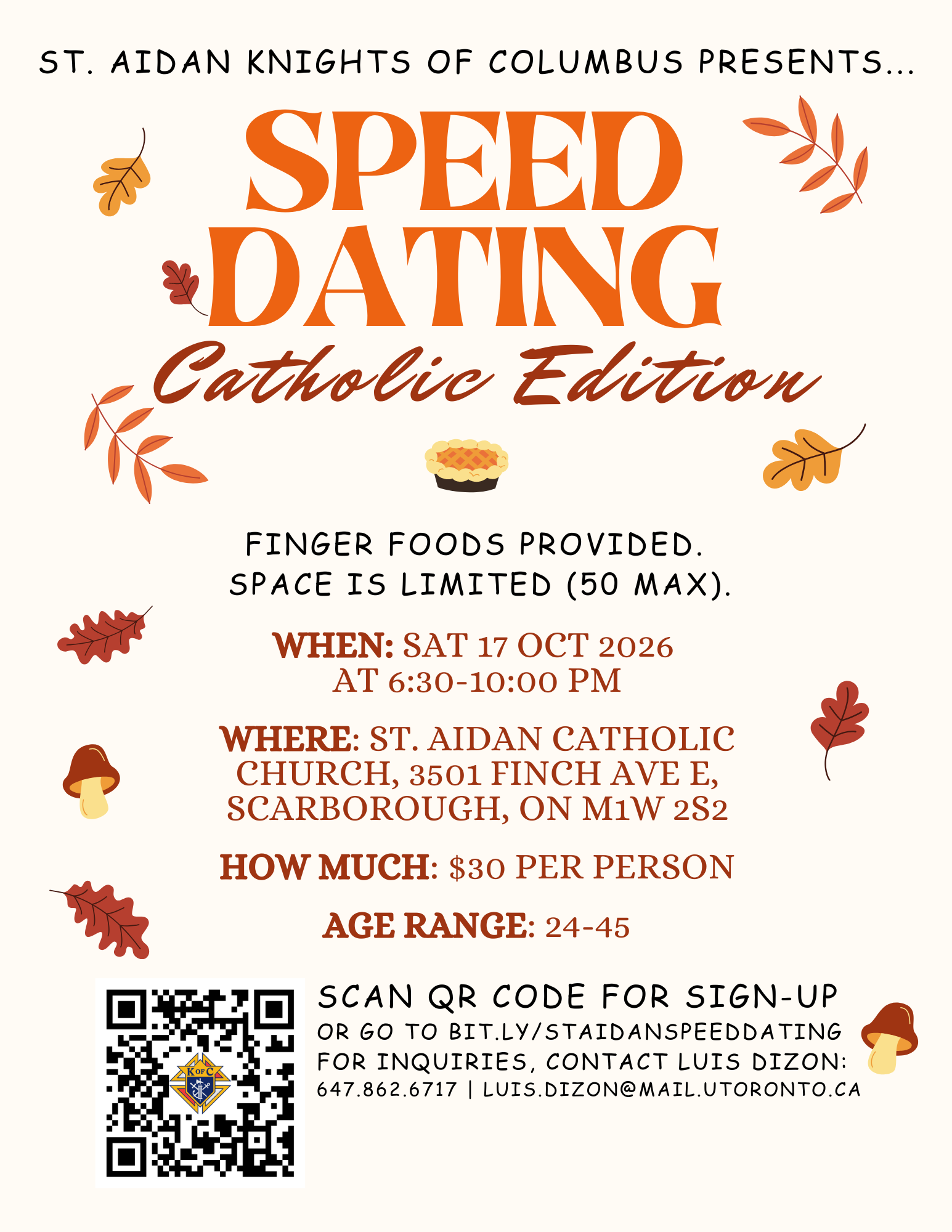 2026 Speed Dating Event