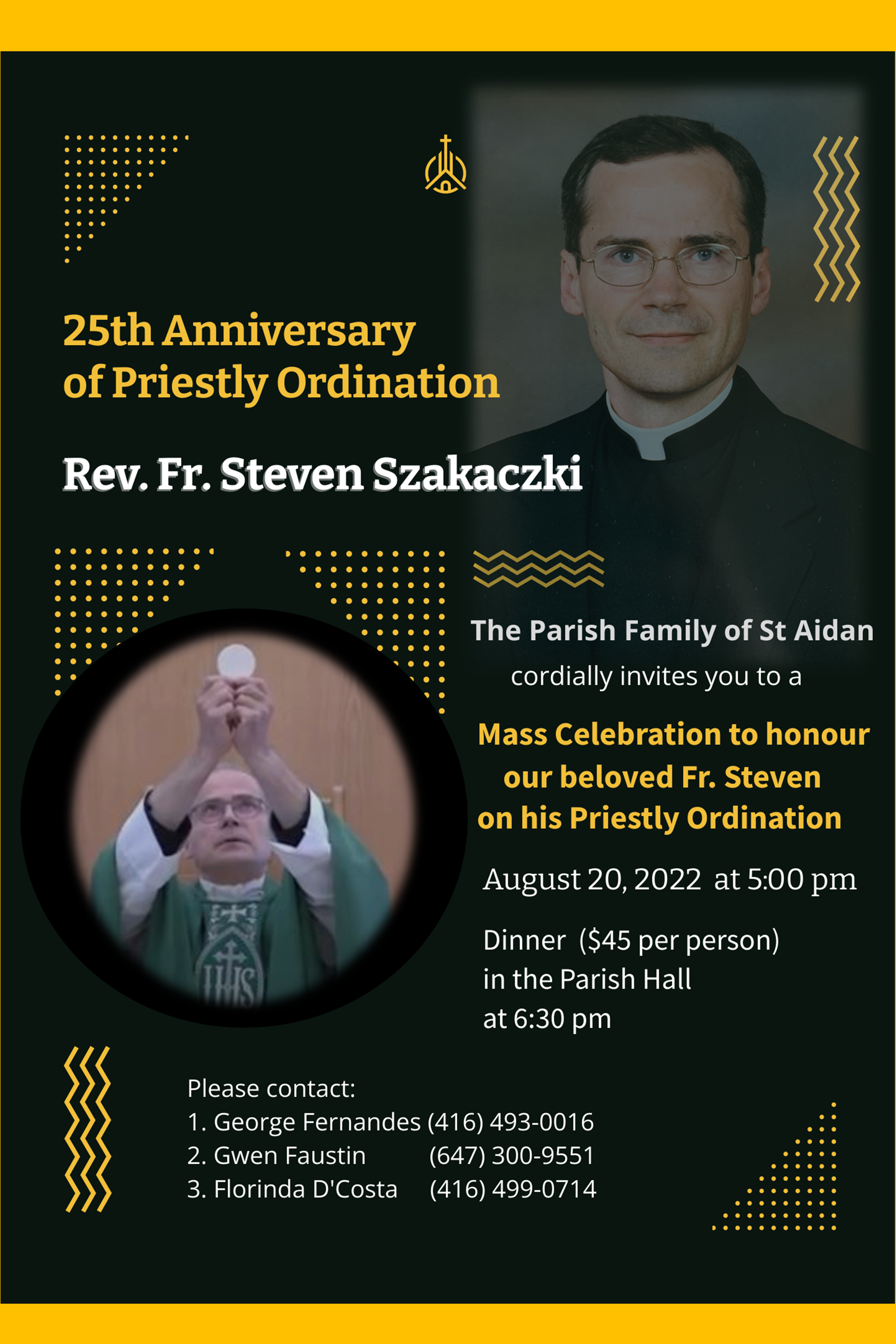 PRIESTLY ORDINATION 25 YEARS