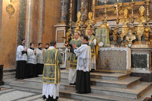 a look at the actual mass of vatican II