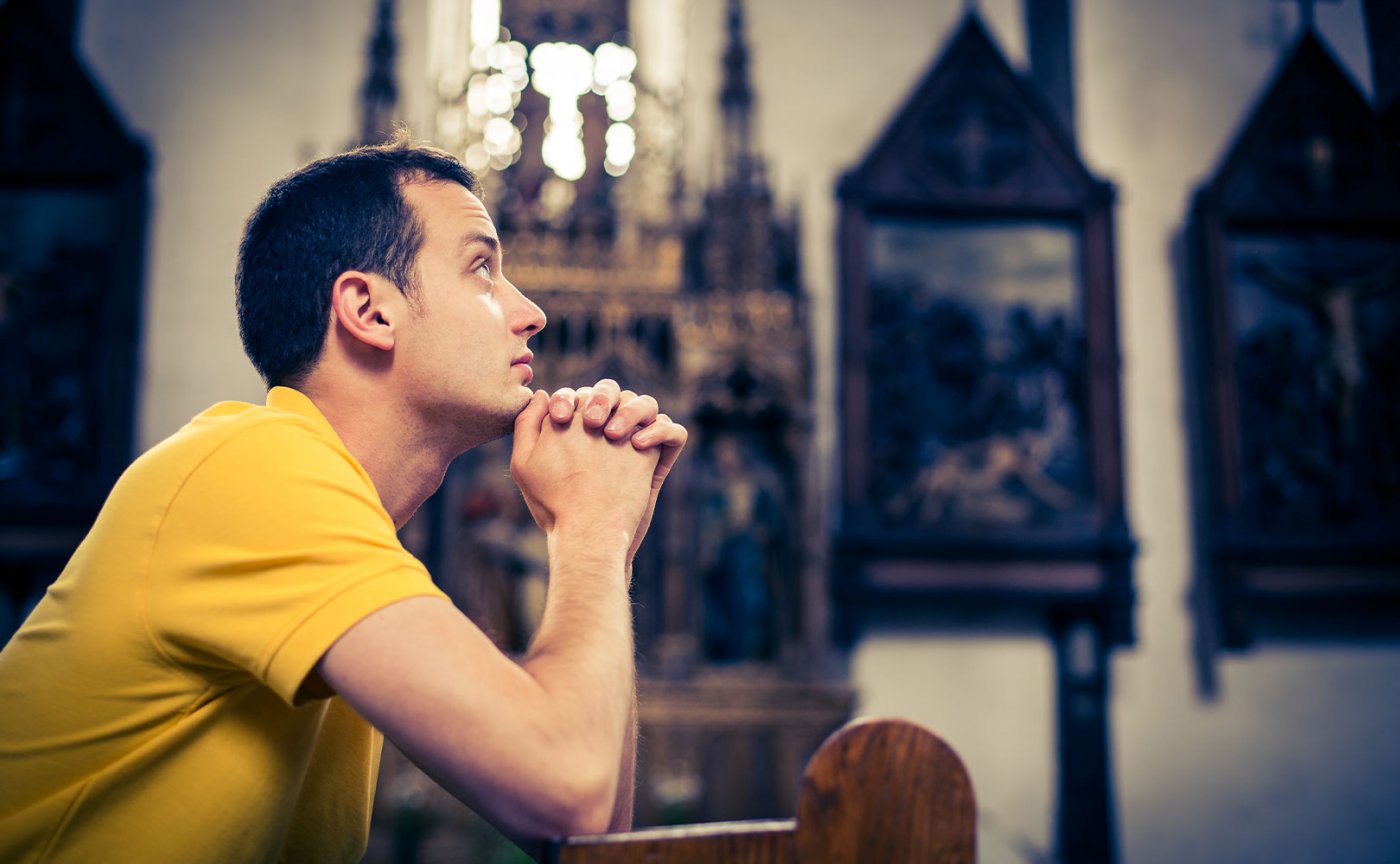 praying guy