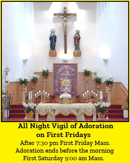 all night vigil of adoration
