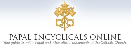 papal encyclicals online