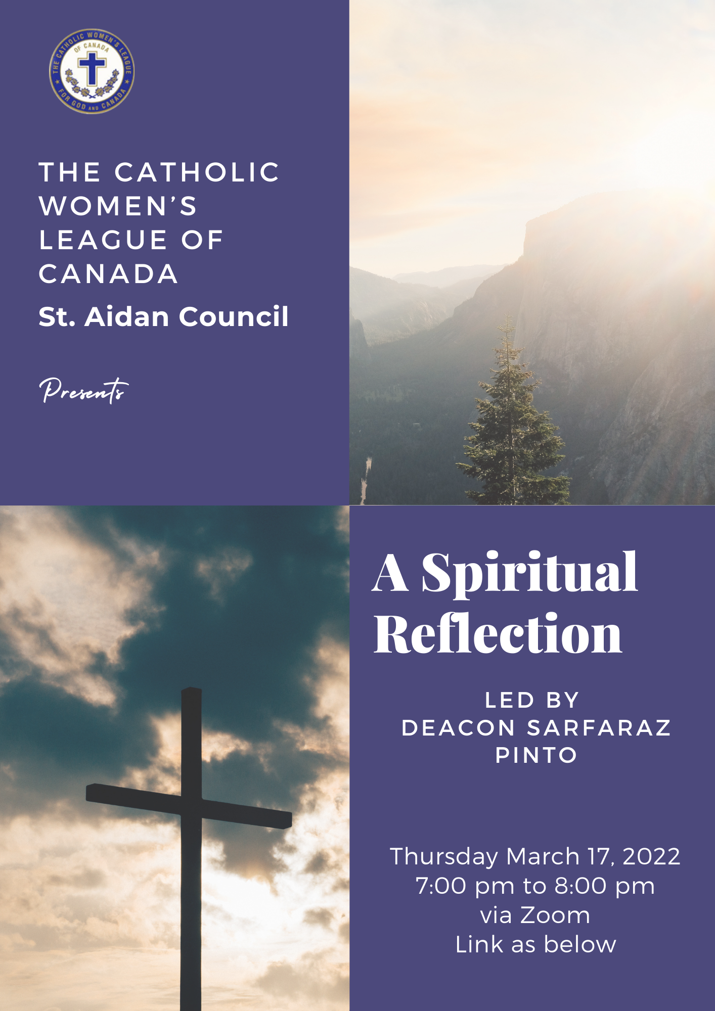 CWL Spiritual Reflection March 17 2022