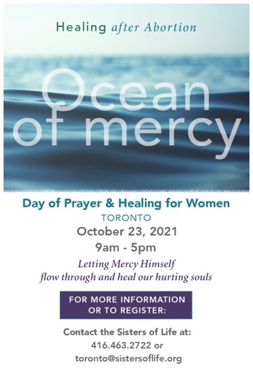 Healing After Abortion - Day of Prayer and Healing for Women