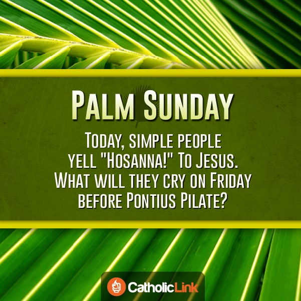 Palm Sunday b