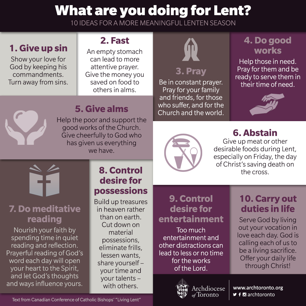 what are you doing for lent
