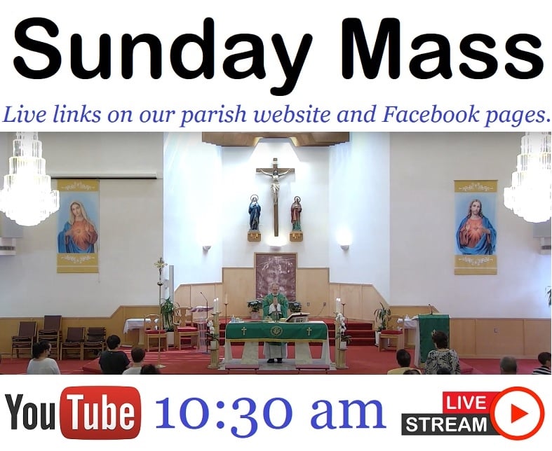 live streaming mass 1030 am updated july 18 2022