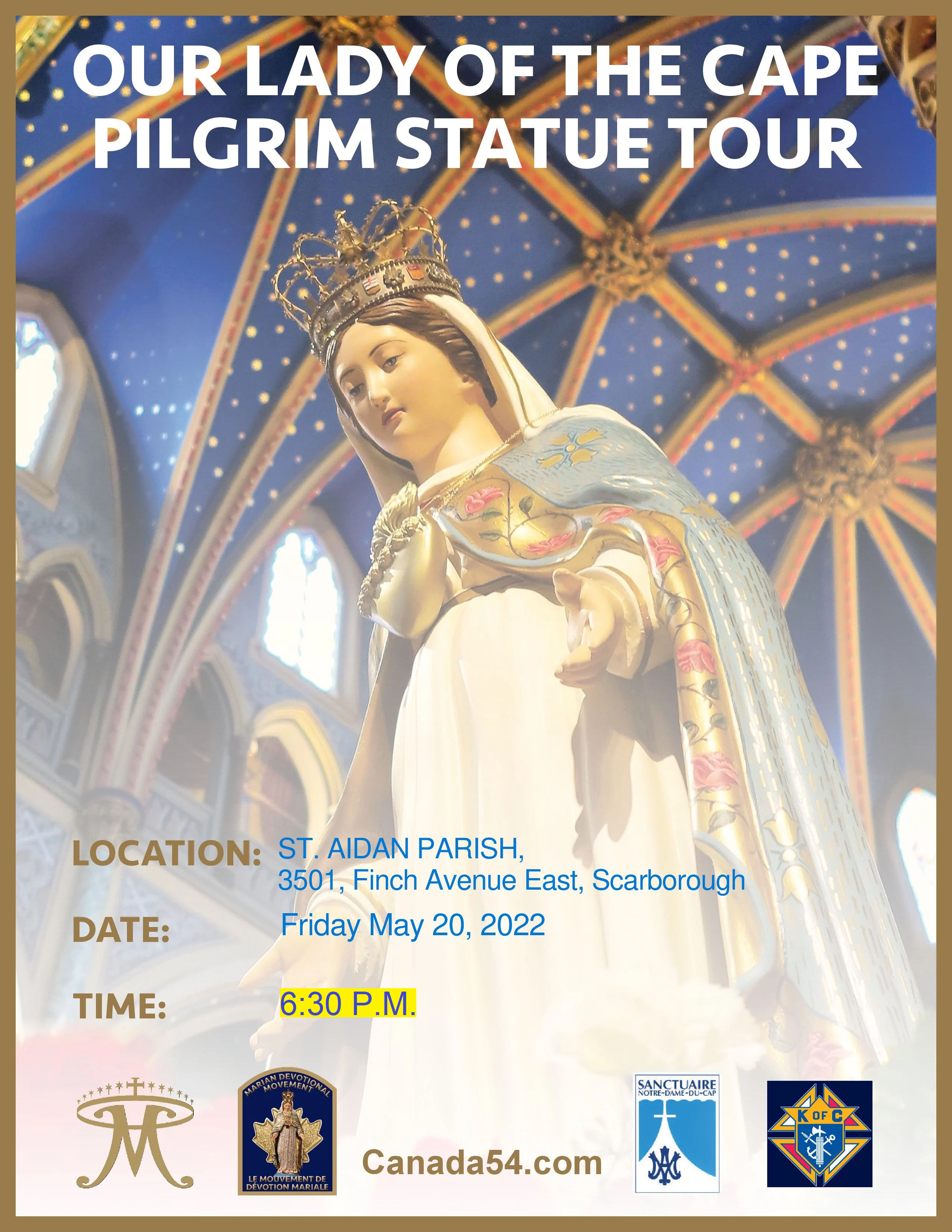 pilgrim statue tour updated