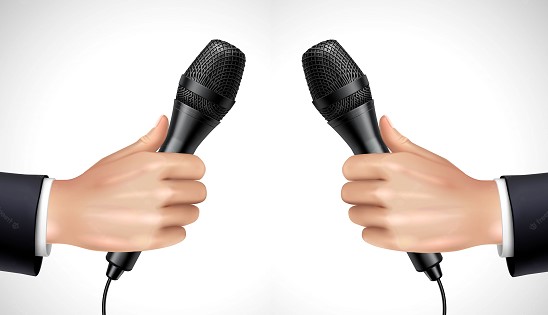 q and a microphones