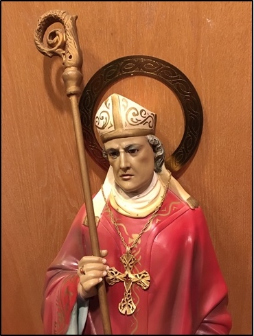 st aidan statue church2018