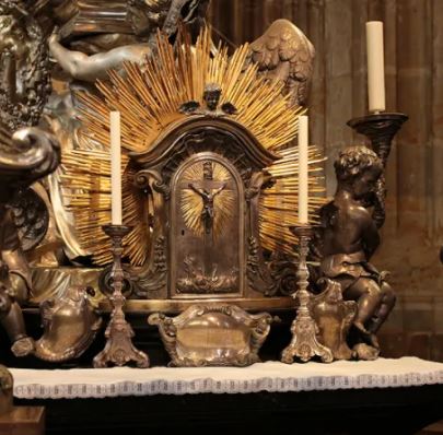 Why one bishop is putting tabernacles back in the center of churches